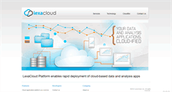 Desktop Screenshot of lexacloud.com